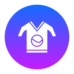 Obraz premium Football Jersey Icon