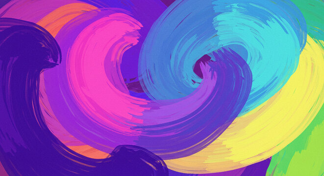 purble and Blue style brush stroke background. colorful brushstrokes.