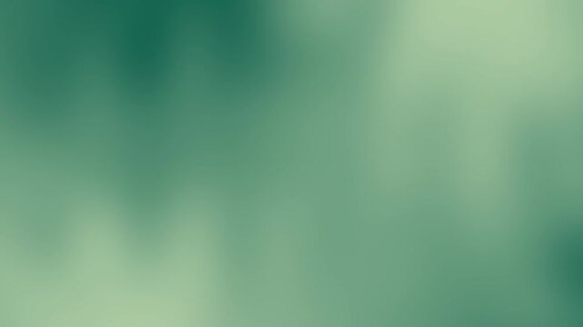 A soft green gradient background with smooth blending and a calming, abstract appearance, Abstract texture Gradient motion Background animation.