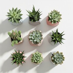 Obraz premium Small plant on the pots 