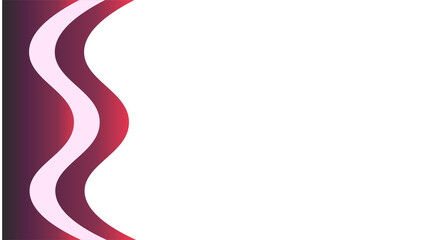 Abstract red and white striped background with a dynamic wave pattern, perfect for a business or art design illustration