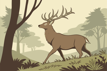 Antlered Elegance