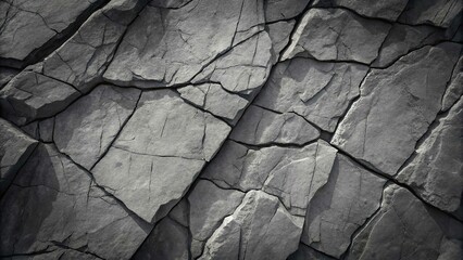 Gray rock texture background pattern with cracks and crevices for graphic design and wallpapers use
