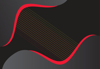 Red black wave background	