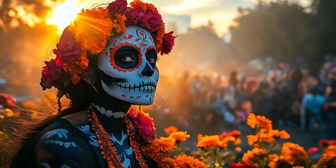 Honoring loved ones in Dia de los Muertos celebration