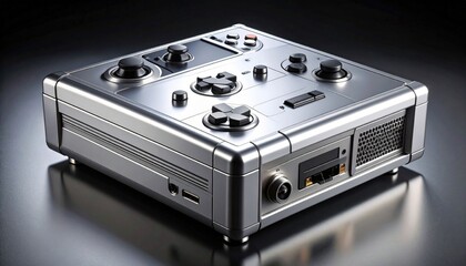 Fototapeta premium Modern Retro Audio Equipment Design