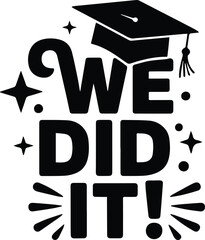 Class of 2025 Graduation Artwork, Congrats Senior Illustration, Graduation Illustration Art