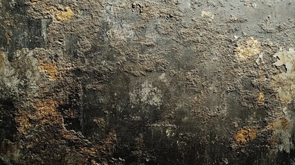 Obraz premium Echoes of Time A weathered wall whispers stories of the past through peeling paint and forgotten textures with dark
