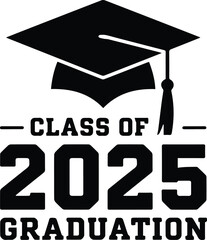 Class of 2025 Graduation Artwork, Congrats Senior Illustration, Graduation Illustration Art