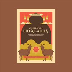 Eid al-Adha Poster  Illustration