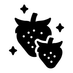 strawberry Solid icon