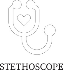 Medical line art icon.Editable stroke. For Mobile and Web. The icon contains Healthcare And Medicine, Medical Exam, Medicine, Hospital, Doctor, Medical Insurance, Nurse, Stethoscope, Ambulance.