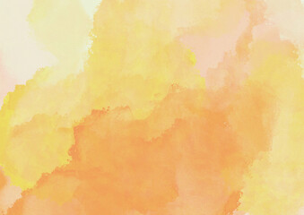 Abstract vintage watercolor grunge background with old paper texture and aged sky illustration