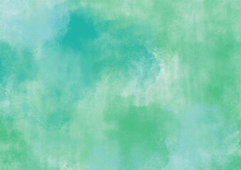 Abstract blue watercolor grunge background with vintage texture, reminiscent of old paper or a dirty painted wall, ideal for retro art design