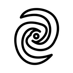 Space Galaxy Center Icon