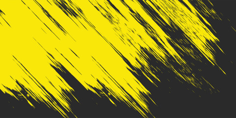 Minimal Abstract Yellow Grunge Scratch Background Template. vector ilustration