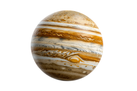 PNG Jupiter's majestic clouds and great red spot