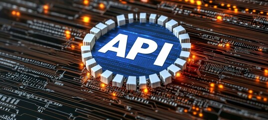API. Application Programming Interface. Software Development Tool. Business, Modern Technology
