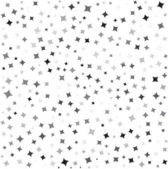 abstract black and white star pattern background. high-resolution design for digital, print, and textile use. modern minimalist wallpaper