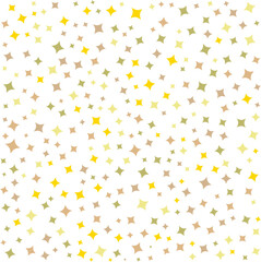 radiant starry pattern, vibrant background with yellow and beige stars for creative design projects
