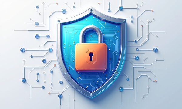 Cyber Security Shield: Digital Data Protection - Cybersecurity