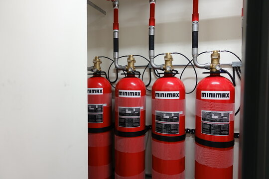 Fire suppression system.