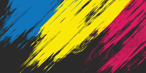 Minimal Abstract colorful Grunge Scratch Background Template. vector ilustration