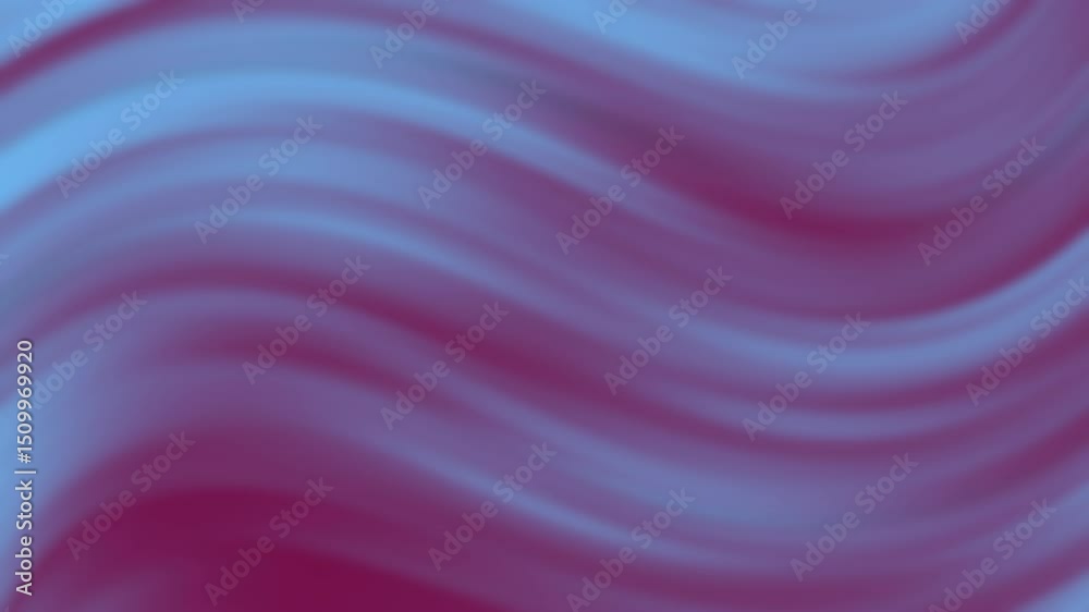 Poster soft blue and purple gradient waves form a smooth, abstract background with a calming, flowing effec