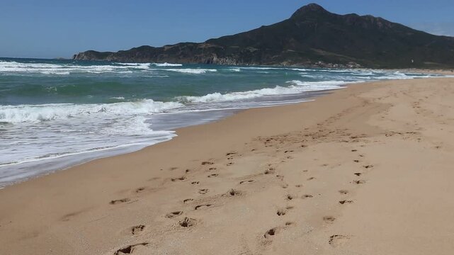 Buggerru, Sardina south coast amazing wild landscapes, summer travel destination