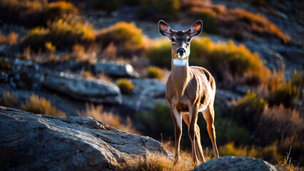 deer in the forest
