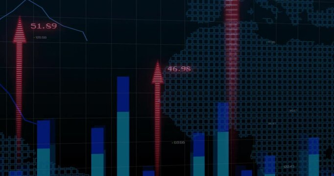 Opening red arrow emerging at 46