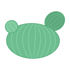 cute cactus design element