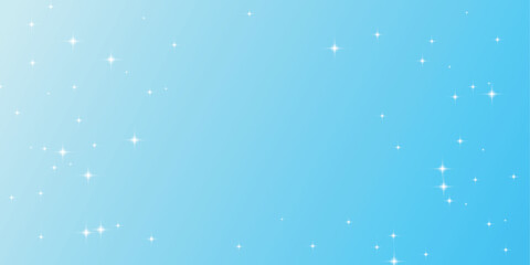 「夏の爽やか背景」青と光の玉ボケ・キラキラ感のベクター素材