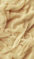 Fototapeta premium Abstract Background, Delicate Fluid Waves in Monochrome Gold Tones, Dynamic Flowing Lines