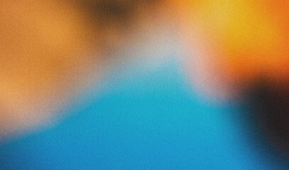 Digital grainy gradient with a colorful soft noise effect.