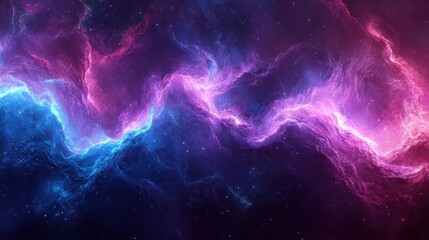 Galactic nebula exploration outer space digital art cosmic environment abstract view interstellar concept