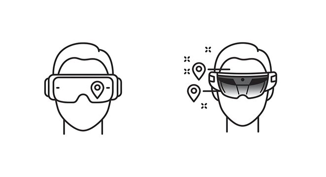Vr Headset Navigation Icon