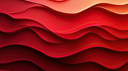 Crimson waves cascading in a passionate dance a visual symphony of love and energy in fluid soft shapes and warm
