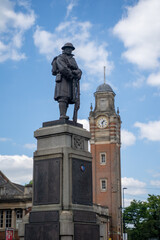 Obraz premium War Memorial and Clock Tower