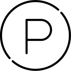 Survey, Key, Passpost, Map, Suitcase, ATM, Shower, Pool, Hotel, Conditioning Air line icon. Vector illustration. Editable stroke. stock illustration