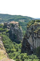 Panoramic view of Meteora Monasteries, Greece