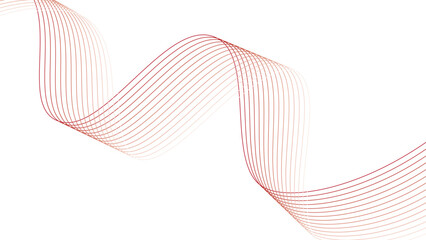 Fototapeta premium Transparent PNG available Modern abstract glowing wave background. Modern abstract wave with colorful background. Dynamic wave pattern. Futuristic technology concept. Vector illustration