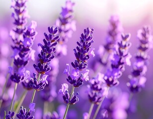 Obraz premium Close-up Lavender Blossoms