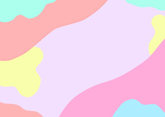 Abstarct pastel flow background
