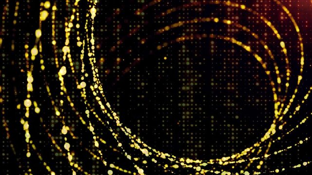 fiber optics background with lots light spots