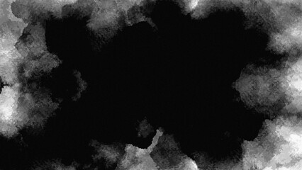 Black-and-white smoke or cloud effect abstract background,grunge background.