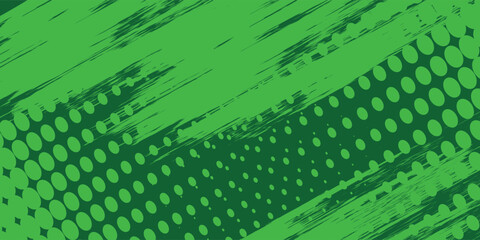 Dots halftone yellow green color pattern gradient texture background. Vector illustration