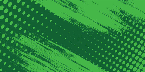 Dots halftone yellow green color pattern gradient texture background. Vector illustration