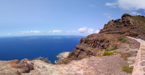 Mirador de Balcon, Westküste Gran Canaria bei La Aldea de San Nicolas