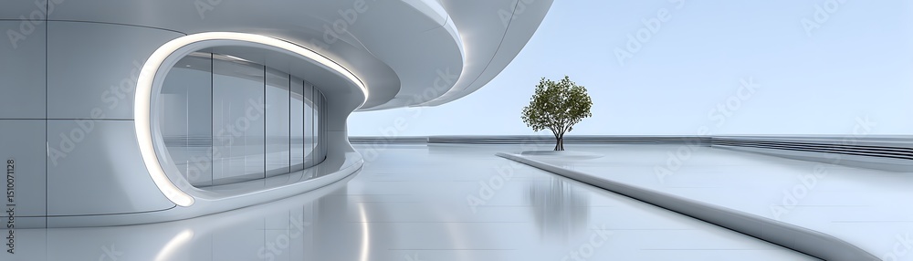 Poster a sci-fi metropolis where architecture morphs in real-time, massive abstract structures, floating ne